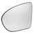 Rearview Mirror Glass with Heating Clear Visibility UV Resistance Fit for Qashqai J10 2006 to 2013 Left