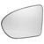 Rearview Mirror Glass with Heating Clear Visibility UV Resistance Fit for Qashqai J10 2006 to 2013 Left