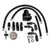 Universal Adjustable Car Fuel Pressure Regulator Kit W/Gauge 160PSI (Black)