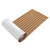 Marine Boat Flooring EVA Foam NonSlip Yacht Deck Motorhome Sheet Mat 240 x 60cm Self Adhesive(Gold Black )