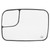 Rear View Side Mirror Glass 5161011AA with Heated Replacement for DODGE RAM 1500 2500 3500 PICKUP 2005‑2009 Left