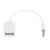 USB Aux Audio Cable Adapter 3.5mm Male Jack Plug to 2.0 Female Car Converter Cord OTG Cable Decode Function