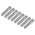 20 Pcs Extended Wheel Stud 58mm Wheel Conversion Bolts Studs Adapter 41mm Shank Length M14x1.5-M12x1.5