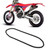 Motorcycle SUV 420 Chain 106 Links Fits for Lifan Zongshen Pit Dirt Bike SSR XR50 CRF50