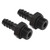 1Pair Hose Barb Fitting Connector AN6‑5/16 Inch Aluminum Hose Barb Fittings Adapter for Pipe Connections Delivery System