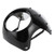 7in Headlight Fairing Wind Deflector Windshield Universal for Motorcycle(Glossy Black Transparent Lens )
