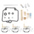 4 Sets Carburetor Rebuild Kit Carb Repair Accessories Fit for Suzuki GSF400 Bandit 1991-1993