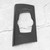 Carbon Fiber Style Car Headlight Switch Frame Trim Fits for 3 Series E90 2005-2012