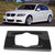 Carbon Fiber Style Car Headlight Switch Frame Trim Fits for 3 Series E90 2005-2012