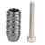 Gear Shift Lever Pedal Enlarger Foot Peg Fits for Triumph Street Scrambler/Bonneville T100Gray