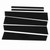 6 Pcs B Pillar Posts Door Trim Glossy Black Exterior Side Door Window Cover Decal for Accord Eight Generations 2008‑2012