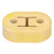 2‑Hole Muffler Hanger Polyurethane Shakeproof Universal Automobile Exhaust Pipe FittingsYellow