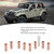 Door Hinge Pin Liners Bushings Kit Fit for Jeep Wrangler 2007-2018