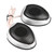10W Mini Car Speaker Audio Round Stickable Loudspeaker Automobile Speaker with Glue(Silver)