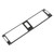 Carbon Fiber Style Center Console Air Outlet Panel Trim Replacement for Land Rover Dsicovery L462 2021+