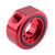 Car Engine Oil Supply Oil Filter Sandwich Plate Cooler Adapter Kit for Honda Acura LS B20 Red