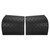 2Pcs Engine Hood Body Armor Cowl Side Cover Trim Fit for Jeep Wrangler JK 2007‑2017