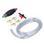 0.6in Siphon Hand Pump Liquid Transfer 6.6ft Hose with Control Switch for Gasoline Fuel Water Oil Diesel
