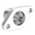 2in AN12 Oil Return Flange Adapter Aluminum Alloy Fitting Fit for Garrett T3 T4 T04B T04E