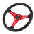 350mm/14in Racing Car Drifting Steering Wheel Replacement Universal Modified AccessoryRed