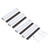 Motion Sensor LED Lights, Wireless 30 LED Motion Sensor Activated Night Lights Rechargeable Magnetic Light Strips for Kitchen, Stairs, Hallway (4 Pack)