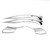 Side Rearview Mirror Strip Trim Left Driver Side Replacement for Mazda CX-30 2020-2021