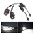 High Power White 6500K 40W/pcs LED Angel Eyes Halo Ring Marker Light Bulb Replacement for BMW E39 E53 E60 E63