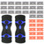 Razor Blade Scraper, 2 Pack Double Edged Razor Scraper Remover Tool with 30 Pcs Blades, Plastic Scraper for Removing Labels Stickers Decals in the Car, Glass, Window, Floor (Blue)