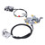 Car Cab Door Lock Latch 6C3Z 28264A00A Rear Right Passenger Lock Assembly Replacement for Ford F‑450 F‑550 Super Duty