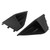 Front Bumper Side Air Vent Intake Cover Arch Trim Fit for Ford Mustang 2018‑2021