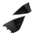 Front Bumper Side Air Vent Intake Cover Arch Trim Fit for Ford Mustang 2018‑2021