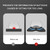 3D Motorcycle Seat Cushion Touring Saddles Motorcycle Decompression Cushion Anti-skid Cushion Air Cushion for Long Time Riding