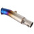 Universal Motorcycle Exhaust Pipe Tip Rear Tailpipe Muffler Fit for Z750 Z900 Z800 Demi bleu