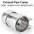 Exhaust Pipe Clamp Sleeve Connector 1K0253141M Fit for A1 A3 A4 A5 A7 50x95mm