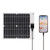 15W 5V/12V Solar Panel Car Battery Charger with USB DC Chain Output Ports Portable Waterproof Power Trickle Battery Charger & Maintainer for Car Boat Automotive RV Phones, Laptop Sports Camera, 5V Device Charging