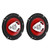 2 Pcs 6.5in Car Coaxial Speaker Universal Full Frequency Tweeters for Auto Audio System