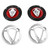 2 Pcs 6.5in Car Coaxial Speaker Universal Full Frequency Tweeters for Auto Audio System