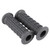 Universal Shakeproof Non Slip Rubber Grips Motorbike Accessory for 25‑28mm Motorcycle HandlebarGray
