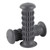 Universal Shakeproof Non Slip Rubber Grips Motorbike Accessory for 25‑28mm Motorcycle HandlebarGray