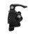 Radio Antenna Mount Bracket 180° Rotatable Stainless Steel Rustproof Black for Trucks RVs Off Road Cars