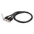 Motorcycle Handlebar Switch LED Stainless Steel Waterproof for Horn Headlight Spot LampRight