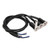 Motorcycle Handlebar Switch LED Stainless Steel Waterproof for Horn Headlight Spot LampRight