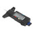 Wheel Thread Depth Gauge 0~25.4mm/1in Car Tyre Thread Depth Meter for Multiple PurposeBlack