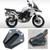 Motorcycle Anti skid Foot Kickstand Extension Pad Enlarger Fit for Benelli TRK 502(Titanium)