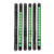 6pcs Socket Organizer 360° Swivel Removable End Cap 1/4 Inch X 28 Clips 3/8 Inch X 28 Clips 1/2 Inch X 24 Clips Socket Holders