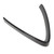 Bumper Grill Trim V Shape Frame Decoration Bright Black Replacement for Alfa Romeo Stelvio 2017 to 2023