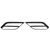 2pcs Front Fog Light Trim Frame Bumper Side Carbon Fiber Style Decoration Fit for X1 2020