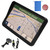 9in Car Navigator GPS 256MB+8G Large Capacity FM Multimedia Player with Free European Map Sun Visor