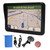 9in Car Navigator GPS 256MB+8G Large Capacity FM Multimedia Player with Free European Map Sun Visor