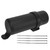 Motorcycle Off Road Universal Tool Tube 125mm/4.9in Waterproof Motorcycle Parts Tool Tube with Rolling Tapes for ATV UTV